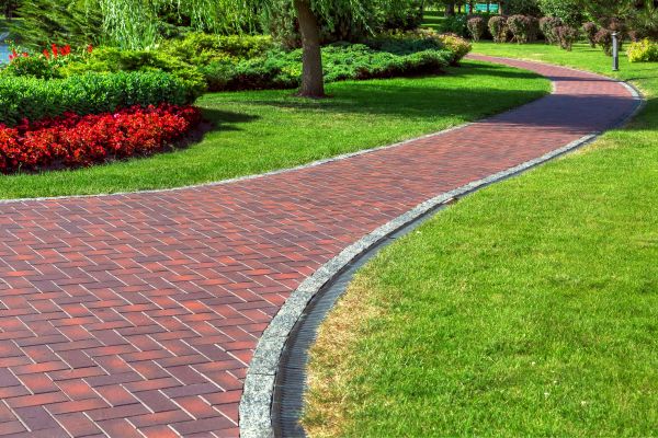 Brick Walkway Installation in Wylie