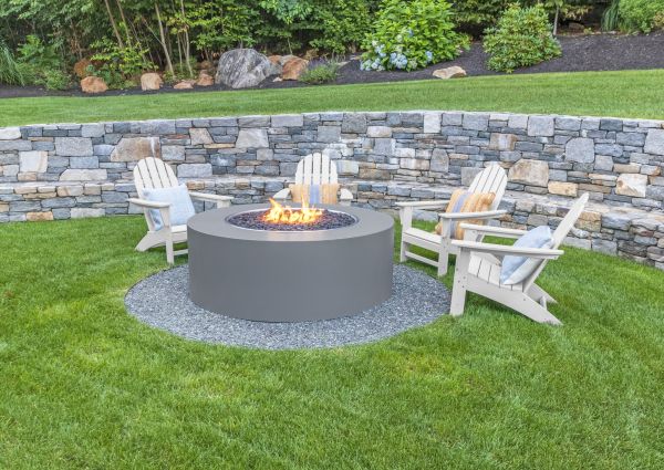 Stone Wall Installation in Wylie