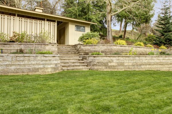 Retaining Wall Construction in Wylie