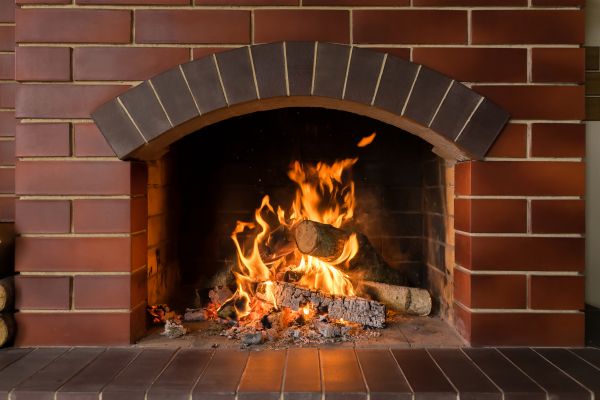 Brick Fireplace Installation in Wylie