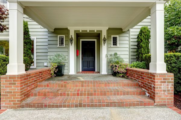 Front Porch Masonry Repair in Wylie