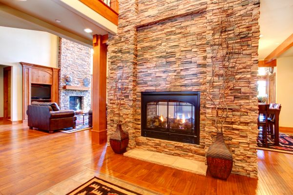 Stone Hearth Installation in Wylie