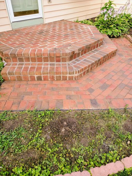 Brick Stoop Repair in Wylie