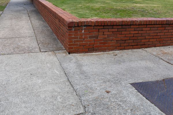 Brick Retaining Wall Repair in Wylie